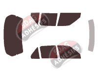 Kit film teinté Honda Accord (3) Berline 4 portes (1986 - 1990)