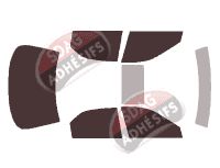 Kit film teinté Honda Accord (5) Berline 4 portes (1994 - 1998) Kit film teinté Honda Accord (5) Berline 4 portes (1994 - 1998)