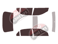 Kit film teinté Honda Accord (8) Berline 4 portes (2003 - 2008)