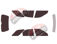 Kit film teinté Honda Accord (5) Break 5 portes (1994 - 1998)