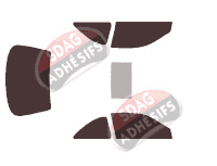 Kit film teinté Honda Civic (6) Coupe 2 portes (1999 - 2001) Kit film teinté Honda Civic (6) Coupe 2 portes (1999 - 2001)