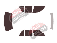 Kit film teinté Honda Civic (4) Berline 4 portes (1987 - 1991) Kit film teinté Honda Civic (4) Berline 4 portes (1987 - 1991)