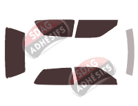 Kit film teinté Honda Civic (4) 3 portes (1988 - 1991) Kit film teinté Honda Civic (4) 3 portes (1988 - 1991)