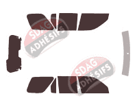 Kit film teinté Honda CR-V (2) 5 portes (2001 - 2007)