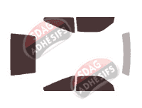 Kit film teinté Honda CR-X (1) Coupe 3 portes (1983 - 1987)