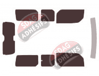 Kit film teinté Honda Element 5 portes (2003 - 2012)