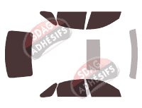 Kit film teinté Hyundai Azera (4) Berline 4 portes (2005 - 2011)