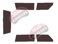 Kit film teinté Jeep Cherokee (2) 3 portes (1984 - 2001) Kit film teinté Jeep Cherokee (2) 3 portes (1984 - 2001)