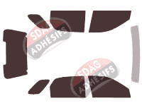 Kit film teinté Kia Sportage (2) 5 portes (2004 - 2010) Kit film teinté Kia Sportage (2) 5 portes (2004 - 2010)