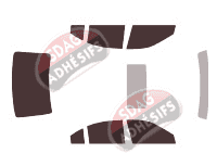 Kit film teinté Kia Optima (2) Berline 4 portes (2006 - 2011)