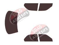 Kit film teinté Lexus LS (2) Berline 4 portes (1995 - 2000)