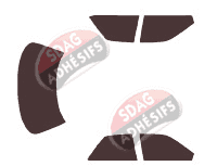 Kit film teinté Lexus ES (1) Berline 4 portes (1989 - 1991)