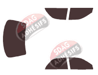 Kit film teinté Lexus ES (3) Berline 4 portes (1996 - 2002)