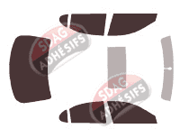 Kit film teinté Lexus ES (4) Berline 4 portes (2002 - 2006) Kit film teinté Lexus ES (4) Berline 4 portes (2002 - 2006)