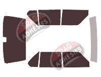 Kit film teinté Bmw Serie 5 / i5 (1) Berline 4 portes (1972 - 1987) Kit film teinté Bmw Serie 5 / i5 (1) Berline 4 portes (1972 - 1987)