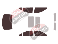Kit film teinté Lexus ES (5) Berline 4 portes (2006 - 2012)
