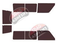 Kit film teinté Toyota Land Cruiser (7) LJ73 2 Portes Arriere 4 portes (1985 - 1996) Kit film teinté Toyota Land Cruiser (7) LJ73 2 Portes Arriere 4 portes (1985 - 1996)