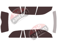 Kit film teinté Bmw Serie 3 (4) Touring Break 5 portes (1998 - 2005)