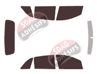 Kit film teinté Mercedes-Benz Classe B (1) 5 portes (2005 - 2012) Kit film teinté Mercedes-Benz Classe B (1) 5 portes (2005 - 2012)