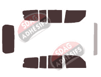 Kit film teinté Mitsubishi Pajero (3) Long 5 portes (2000 - 2006) Kit film teinté Mitsubishi Pajero (3) Long 5 portes (2000 - 2006)