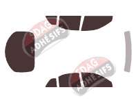 Kit film teinté Mitsubishi Carisma 5 portes (1995 - 2003)