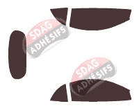 Kit film teinté Mitsubishi Eclipse (2) Cabriolet 2 portes (1995 - 2000) Kit film teinté Mitsubishi Eclipse (2) Cabriolet 2 portes (1995 - 2000)