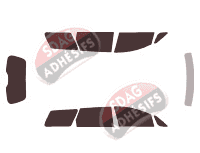 Kit film teinté Mitsubishi Grandis (1) 5 portes (2003 - 2011) Kit film teinté Mitsubishi Grandis (1) 5 portes (2003 - 2011)