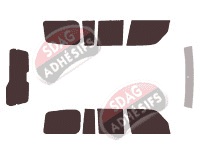 Kit film teinté Mitsubishi Pajero (3) Pinin 5 portes (2000 - 2007) Kit film teinté Mitsubishi Pajero (3) Pinin 5 portes (2000 - 2007)