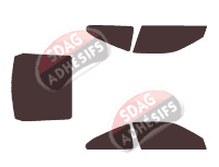 Kit film teinté Mitsubishi Eclipse (1) Coupe 3 portes (1990 - 1994)