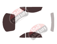 Kit film teinté Mitsubishi Eclipse (3) Coupe 3 portes (2000 - 2005) Kit film teinté Mitsubishi Eclipse (3) Coupe 3 portes (2000 - 2005)