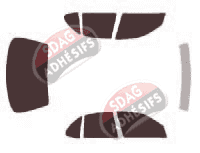Kit film teinté Nissan Altima (1) Berline 4 portes (1992 - 1997)