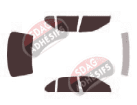 Kit film teinté Nissan Altima (2) Berline 4 portes (1998 - 2001)