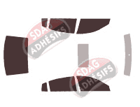 Kit film teinté Nissan Altima (3) Berline 4 portes (2001 - 2006)