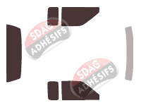 Kit film teinté Nissan Frontier (1) Pick-up 2 portes (1998 - 2004)