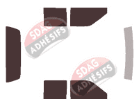Kit film teinté Nissan Frontier (1) Crew Cab Pick-up 4 portes (1998 - 2004)