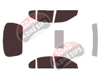 Kit film teinté Nissan Maxima (4) Berline 4 portes (1995 - 2000)