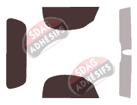 Kit film teinté Bmw Z4 (1) Roadster Cabriolet 2 portes (2003 - 2009)