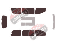 Kit film teinté Nissan Quest (3) 5 portes (2003 - 2009)