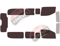 Kit film teinté Opel Vivaro (C) Long 4/5 portes (depuis 2019) Kit film teinté Opel Vivaro (C) Long 4/5 portes (depuis 2019)