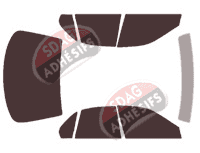 Kit film teinté Rover 600 Berline 4 portes (1992 - 1999) Kit film teinté Rover 600 Berline 4 portes (1992 - 1999)