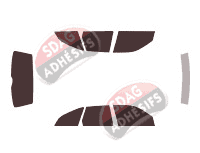 Kit film teinté Seat Ibiza (2) 5 portes (1999 - 2002) Kit film teinté Seat Ibiza (2) 5 portes (1999 - 2002)