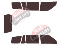 Kit film teinté Suzuki Grand Vitara (2) XL7 5 portes (2001 - 2006) Kit film teinté Suzuki Grand Vitara (2) XL7 5 portes (2001 - 2006)