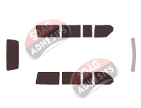 Kit film teinté Volkswagen Transporter T4 (4) Court 4 portes (1990 - 2003)