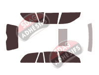 Kit film teinté Bmw Serie 5 / i5 (4) Touring Break 5 portes (1997 - 2004) Kit film teinté Bmw Serie 5 / i5 (4) Touring Break 5 portes (1997 - 2004)