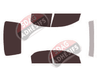 Kit film teinté Chevrolet Aveo (1) Berline 4 portes (2002 - 2011)