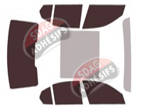 Kit film teinté Bmw i5 (1) Berline 4 portes (depuis 2023) Kit film teinté Bmw i5 (1) Berline 4 portes (depuis 2023)