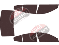 Kit film teinté Bmw Serie 8 (2) Gran Coupé Berline 4 portes (2019 - 2026)