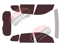 Kit film teinté Bmw X1 / iX1 (3) 5 portes (depuis 2023) Kit film teinté Bmw X1 / iX1 (3) 5 portes (depuis 2023)