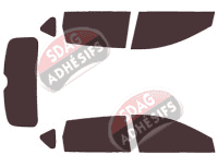 Kit film teinté Dongfeng MX5 5 portes (2016 - 2017)