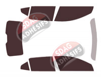 Kit film teinté Citroën DS4 (2) 5 portes (depuis 2022) Kit film teinté Citroën DS4 (2) 5 portes (depuis 2022)